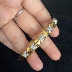 Swarovski Gold and Silver Bracelet